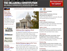 Tablet Screenshot of oklahomaconstitution.com